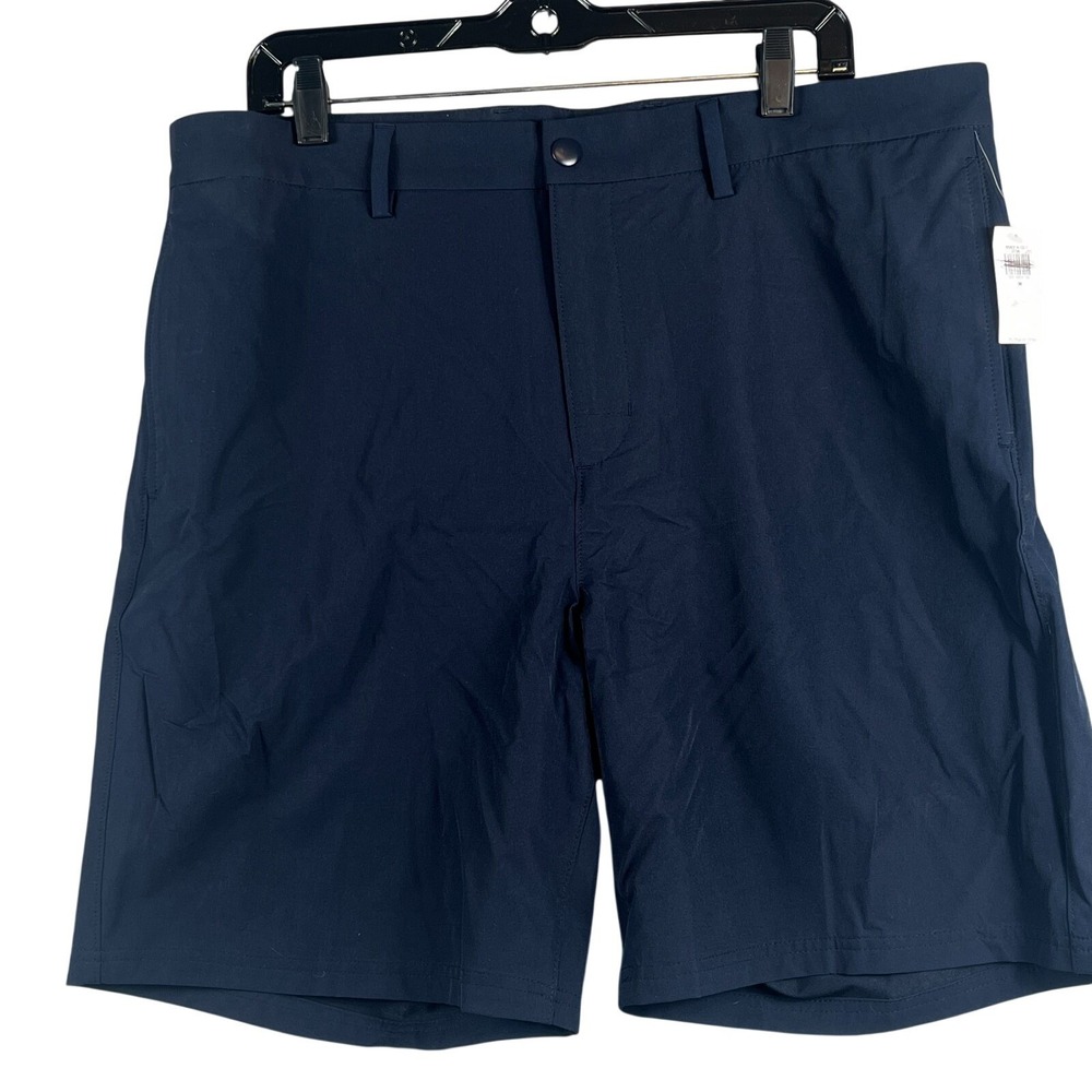 Old Navy Mens 38 Active Shorts StretchTech Quick Dry Navy Performance Athletic